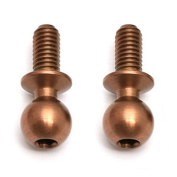 ASSOCIATED FT TiN HEAVY DUTY BALLSTUD 6MM