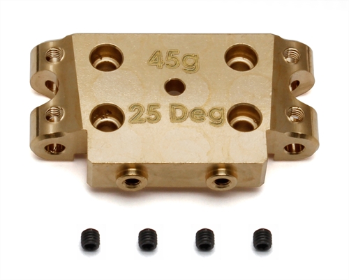 B5 Brass Front Bulkhead 25 Degree
