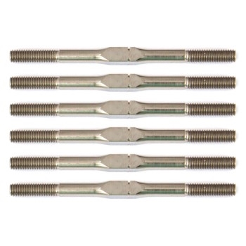 ASSOCIATED FT TITANIUM TURNBUCKLE SET 3X48MM RC10B6.1