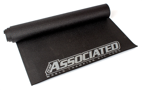 TEAM ASSOCIATED PIT MAT 2018 24 x 48 SILVER LOGO