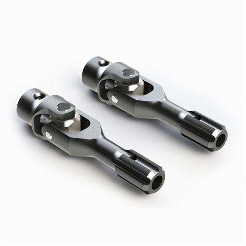 ARRMA STEEL DIFF OUTDRIVE UNIVERSAL JOINT (2) NERO