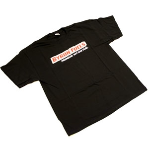 BYRON RACE T-SHIRT BLACK LARGE