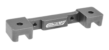 CORALLY ARM HOLDER XTR UPPER FRONT ALUMINIUM - TITANIUM