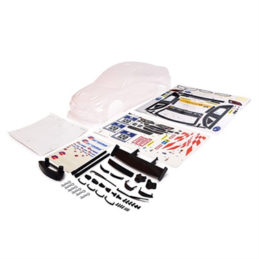 CARISMA M40S SUBARU WRX STI NBR BODY SHELL (CLEAR)