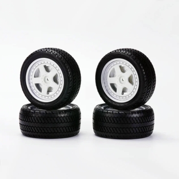 CARISMA M48S NISSAN R32 WHEEL & TYRE SET (MOUNTED)
