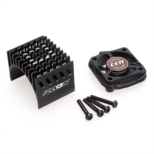 CEN ALUMINIUM HEATSINK BLACK (1/8TH PUMA RALLY1)