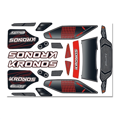 CORALLY BODY DECAL SHEET - KRONOS XP 6S