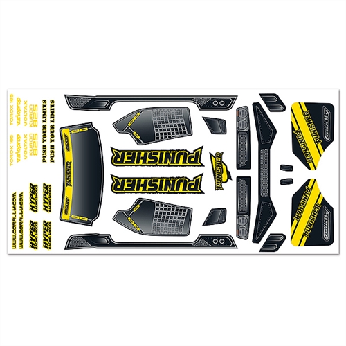 CORALLY BODY DECAL SHEET - PUNISHER XP