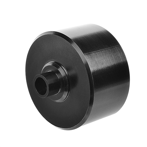 CORALLY XTREME DIFF CASE 30MM ALUMINIUM 7075 HARD ANODISED BLACK FRONT