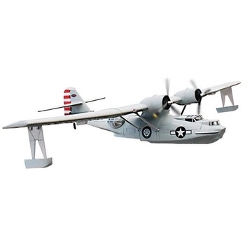 Dynam PBY CATALINA TWIN GREY 1470mm w/o TX/RX/Batt V2