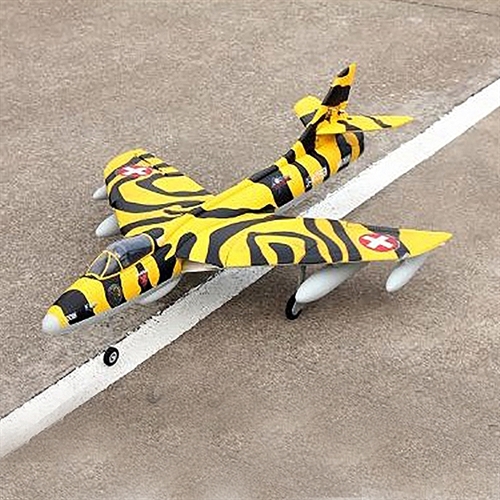 Dynam HAWKER HUNTER 70MM EDF 850MM WINGSPAN W/O TX/RX/BATT