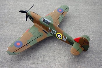 Dynam HAWKER HURRICANE MkI V2 1250mm w/o TX/RX/Batt