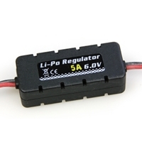ETRONIX LI-PO REGULATOR 6.0V 5A w/CASING 20x14x49mm