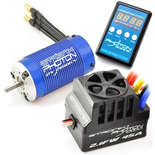 ETRONIX PHOTON 2.1FW COMBO W/9.0R 4350KV MOTOR/60A ESC