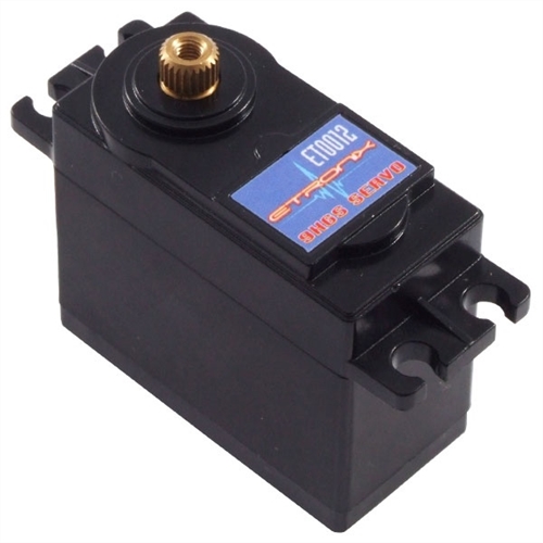 Etronix 9.0Kg Heavy Duty Metal Geared Std Waterproof Servo