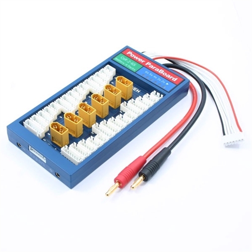 ETRONIX POWER PARABOARD 6PK w/XT60 CONNECTOR & XH BALANCE
