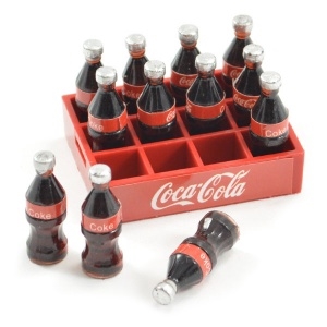 FASTRAX SCALE SOFT DRINK CRATE W/BOTTLES