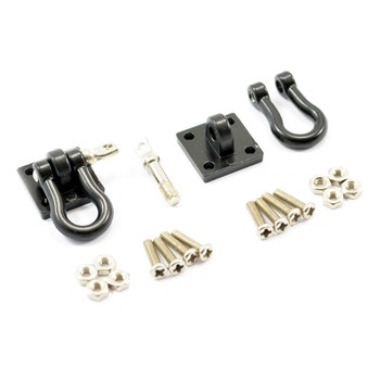 FASTRAX METAL BUMPER SHACKLES & MOUNTING BRACKET 2PCS
