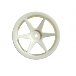 Fastrax Kyosho/tamiya Buggy Wheel 2.2" 5-spoke White Front