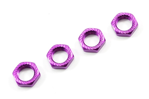 17mm x 1.25mm Wheel Nuts Purple