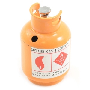 Aluminium Gas Bottle (Orange)
