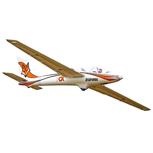FMS 3000MM FOX GLIDER ARTF w/o TX/RX/BATT(XT90) w/REFLEX