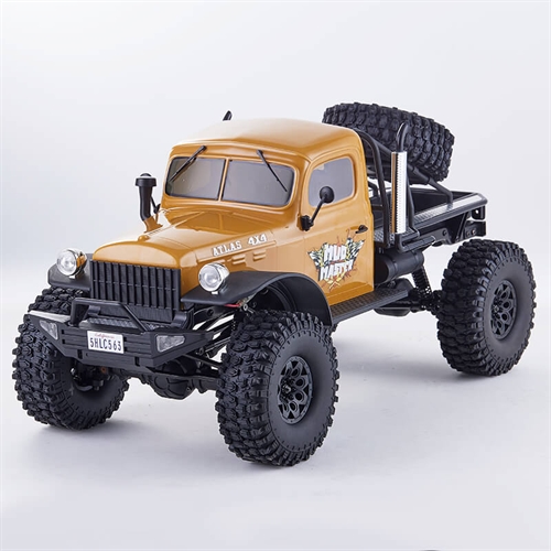 ROC HOBBY Atlas 4x4 RS Yellow 1/10 Scaler RTR