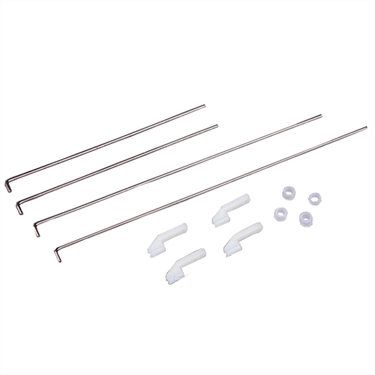 FMS 1.4M F3A OLYMPUS LINKAGE ROD W/CLEVIS & SECURING RINGS
