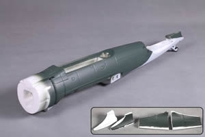 FMS ZERO A6M3 (1.4M) FUSELAGE - GREEN