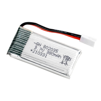 EAZY RC PA-18 3.7V 380MAH BATTERY (JST PLUG)