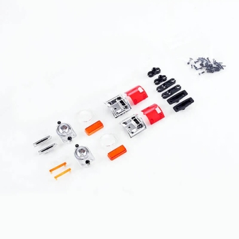 FMS FCX10 11001 FRONT AND REAR LIGHT CUP WITH LENS