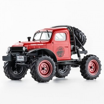 FMS FCX 1/24TH POWER WAGON SCALER RTR - RED