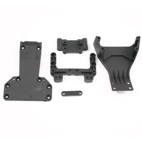 FTX EDGE/SIEGE FR/RR BOTTOM PLATE, FR/RR TOWER MOUNTS