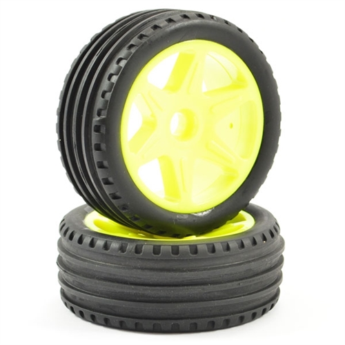 FTX COMET BUGGY FRONT MOUNTED TYRE & WHEEL WHITE