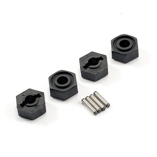 FTX OUTBACK FURY WHEEL HEX W/2X10 PINS (4PC)