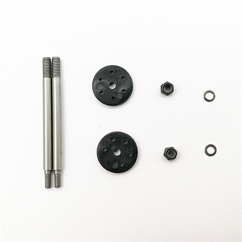 FTX DR8 FRONT SHOCK SHAFTS & PISTONS (PR)