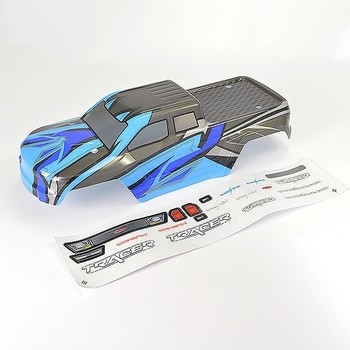 FTX TRACER MONSTER TRUCK BODY & DECAL - BLUE
