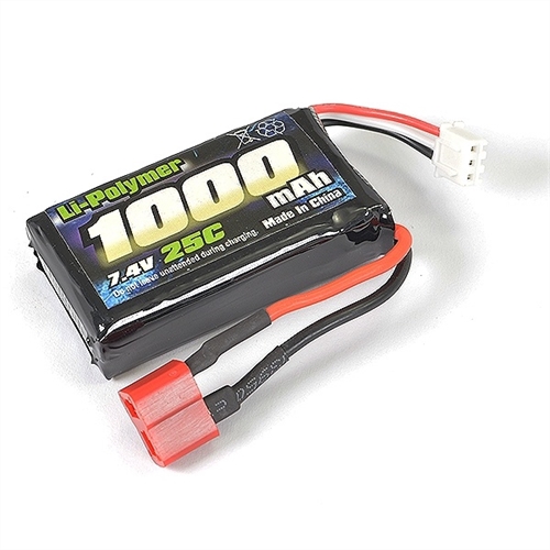 FTX TRACER LI-PO SOFT PACK 74V1000MAH25C T-PLUG