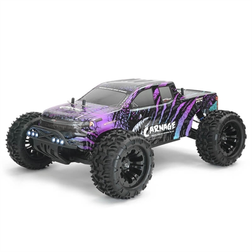 FTX CARNAGE 20 110 BRUSHLESS TRUCK 4WD RTR WITH LIPO BATTERY amp CHARGER
