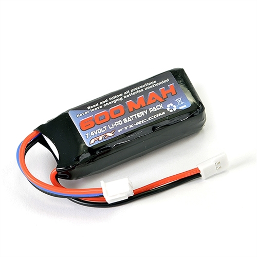 FTX OUTBACK MINI X 20 74V 600MAH 2S LIPO BATTERY