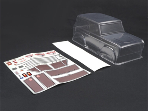 FTX OUTBACK 3 TREKA BODYSHELL - CLEAR LEXAN