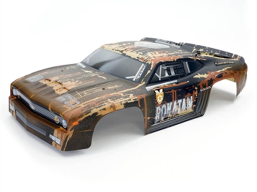 FTX ROKATAN PAINTED PVC BODY, DECAL APPLIED - BLACK