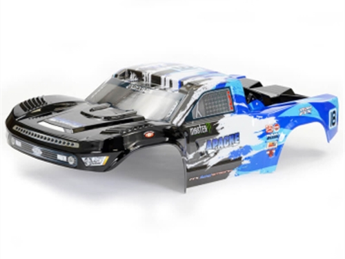 FTX APACHE BLUE BODY TRIMMED & DECAL
