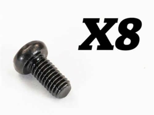 FTX ROKATAN ROUND HEAD CROSS SCREW M3X6