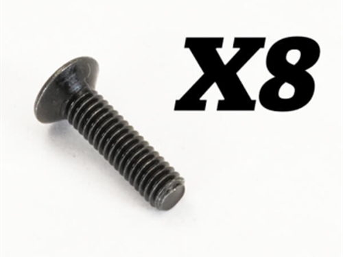 FTX ROKATAN FLAT HEAD CROSS SCREW M2.5X10