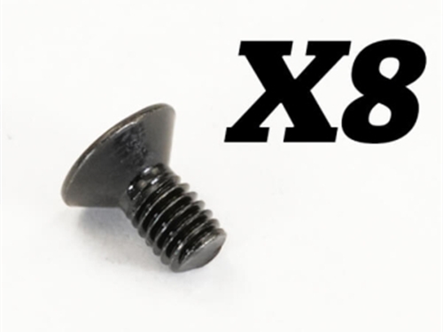 FTX ROKATAN FLAT HEAD CROSS SCREW M3X6