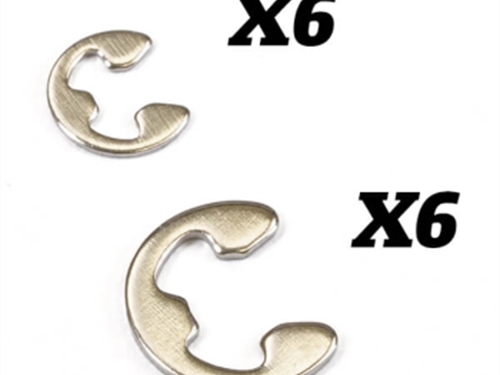 FTX E-CLIPS-2.5MM, 4MM