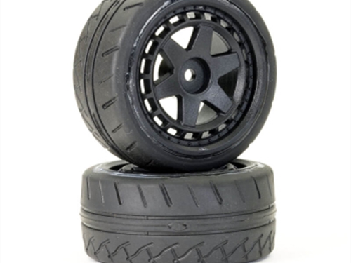 FTX STINGER REAR 32MM RUBBER WHEEL/TYRES (PR)