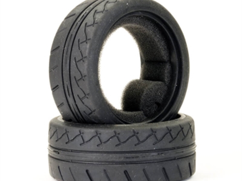 FTX STINGER FRONT 26MM RUBBER TYRE w/INSERTS (PR)