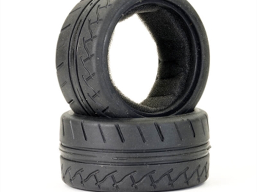 FTX STINGER FRONT 32MM RUBBER TYRE w/INSERTS (PR)